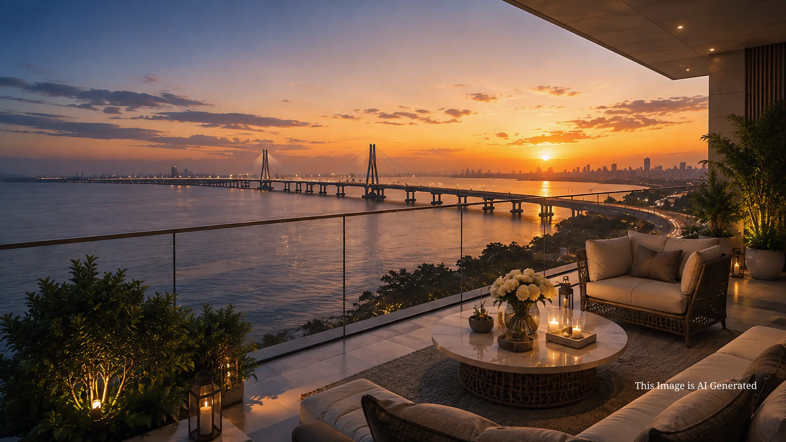 Private Deck with Sea View